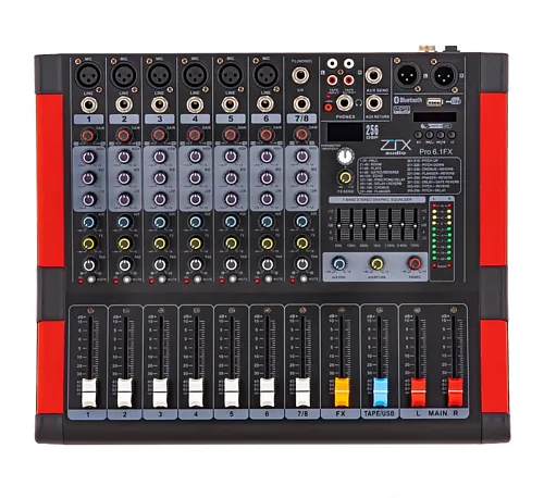 ZTX audio Pro 6.1Fx Микшерный пульт.